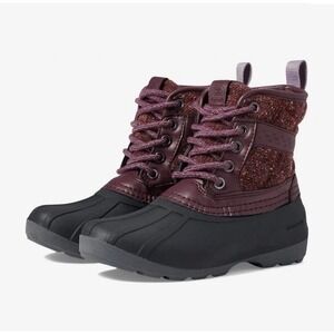 Kamik Sierra Mid Girls' Toddler-Youth Boot - Burgundy Size 1 Snow Boot NEW